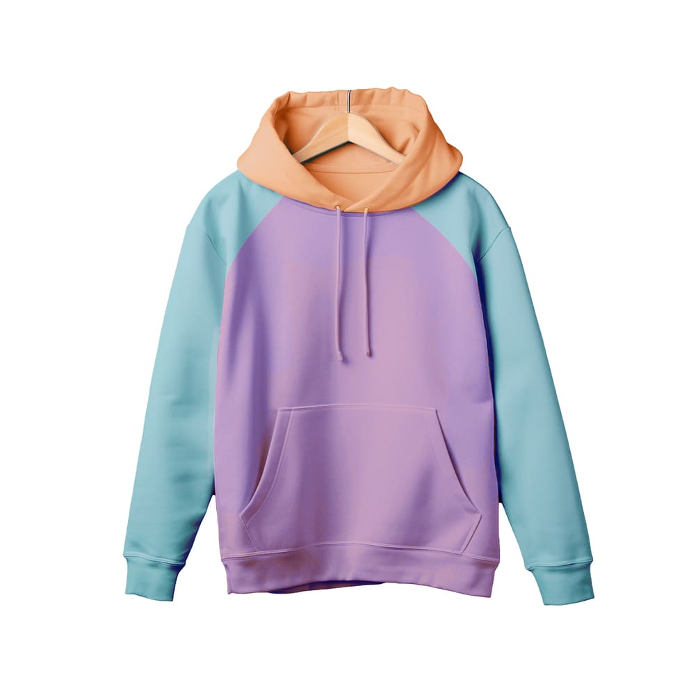 Multi colored pastel sales hoodie